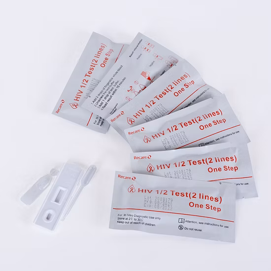 Fournitures médicales jetables Kit de test d'ovulation Poct Lh de haute précision en une étape