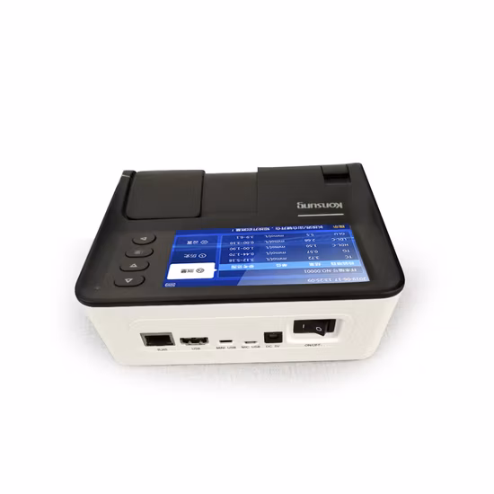 Konsung Bio-Medical Analyseur de biochimie sèche médical Poct portable automatique pour l'approvisionnement médical
