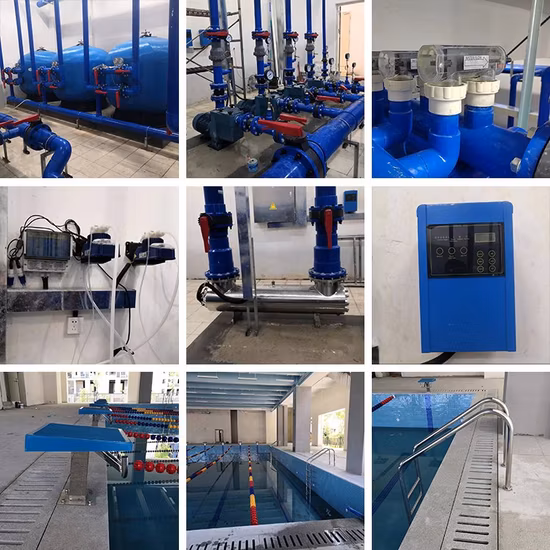 6 paramètres piscine et accessoires pour piscine SPA bandelettes de test bandelettes de test d'eau